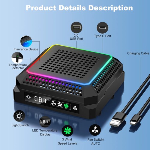 Rgb cooling fan - fan, for