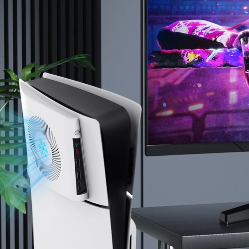 Ps5 slim side cooling fan - ps5,