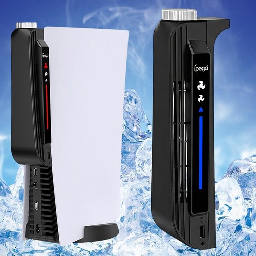 Game console external cooler - console,
