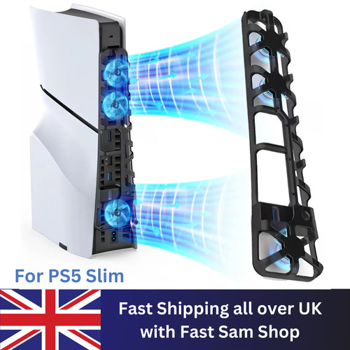 Ps5 slim cooling fan usb - slim, 3.0