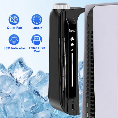 Cooling fan for ps5 - for, with