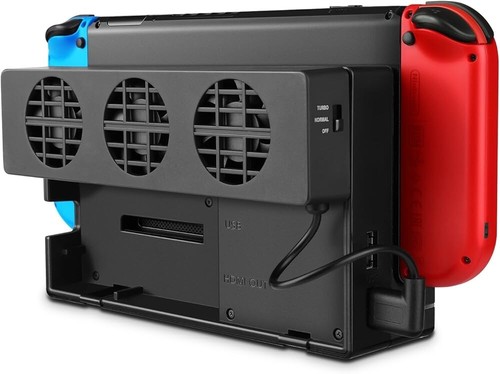 Cooling fan console dock - fan, for