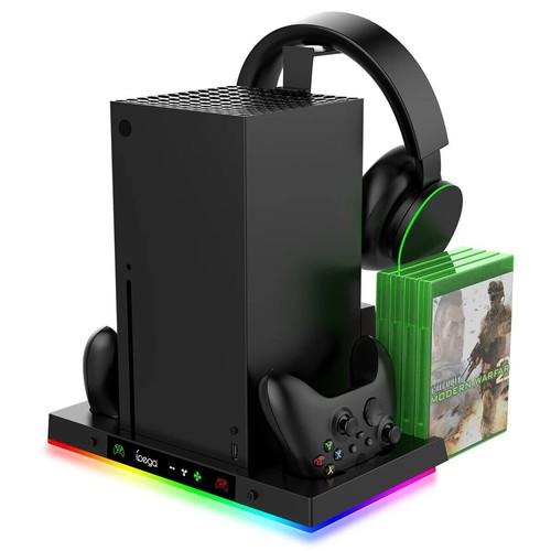 Rgb cooling fan stand - stand, &
